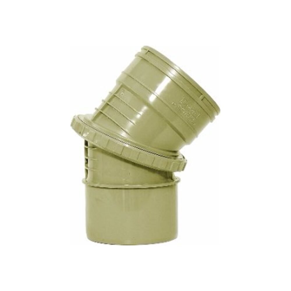 110mm Solvent 0-45 Adjustable Bend Grey