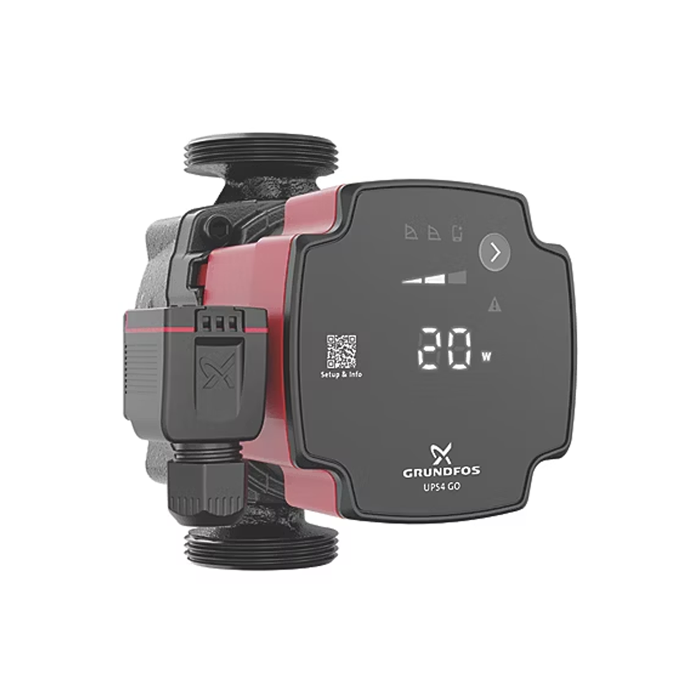 Grundfos UPS4 GO 25-65 130 Domestic Heating Circulator Pump 220-240V