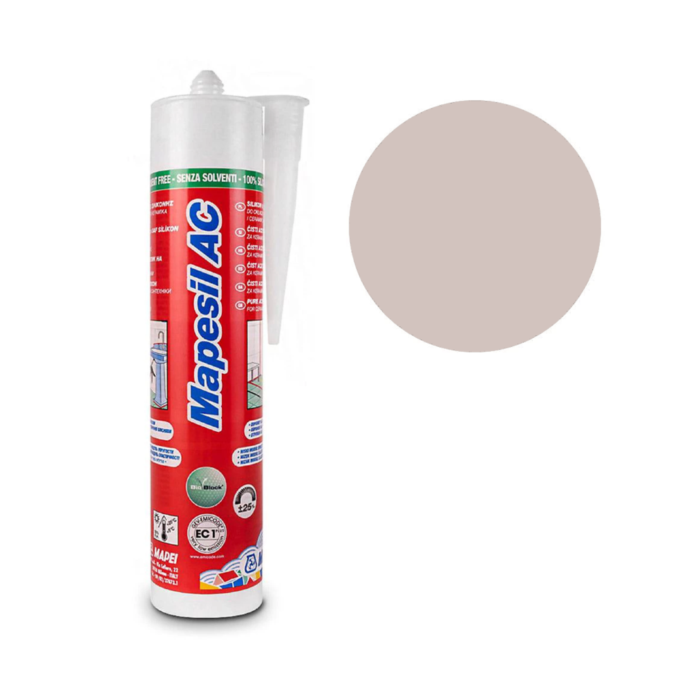 Mapei Mapesil AC 123 Solvent-Free Silicone Ancient White 310ml
