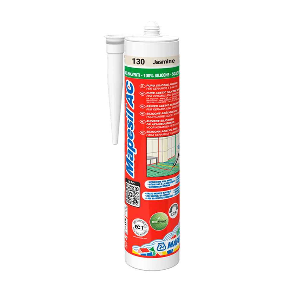 Mapei Mapesil AC 130 Solvent-Free Silicone Jasmine 310ml