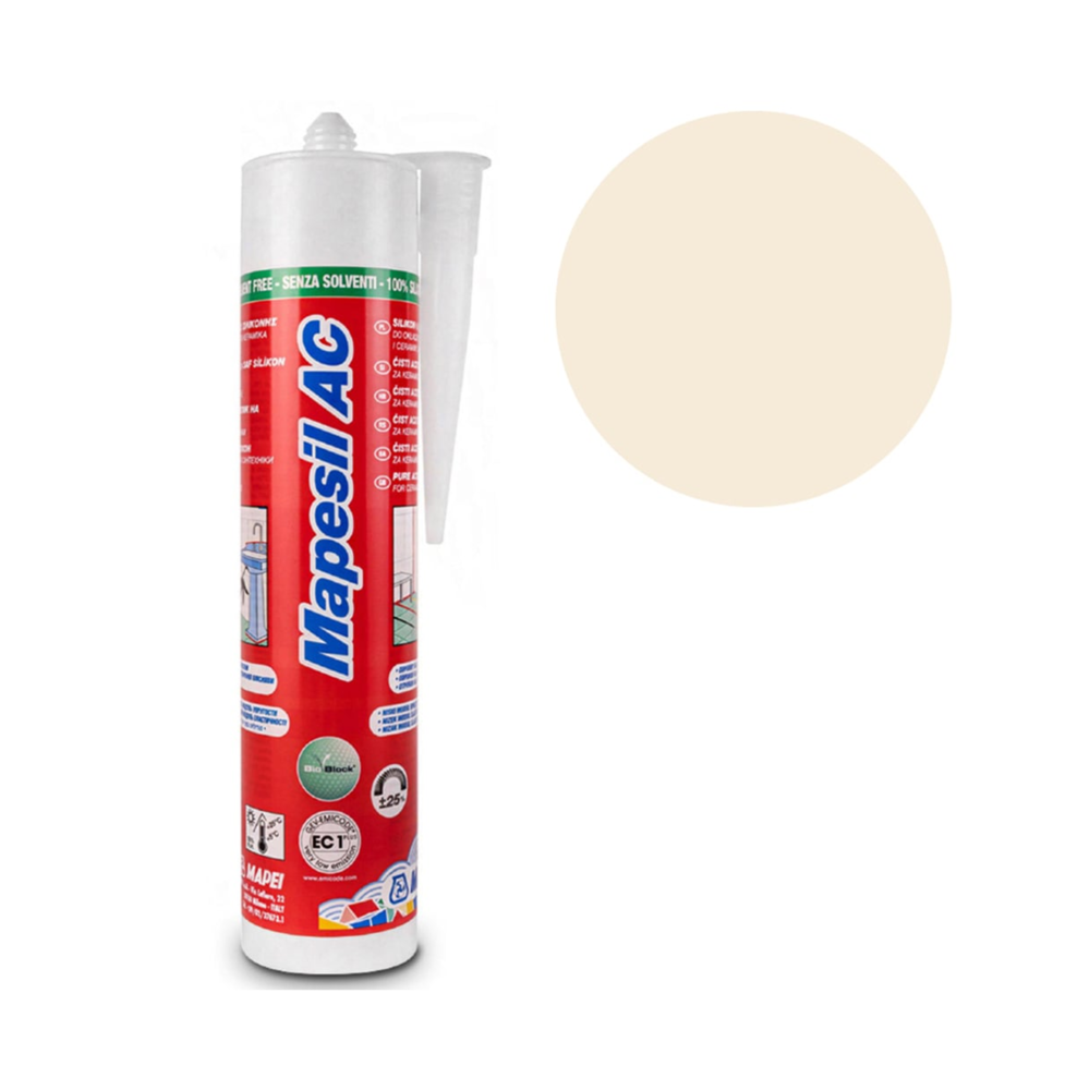 Mapei Mapesil AC 130 Solvent-Free Silicone Jasmine 310ml