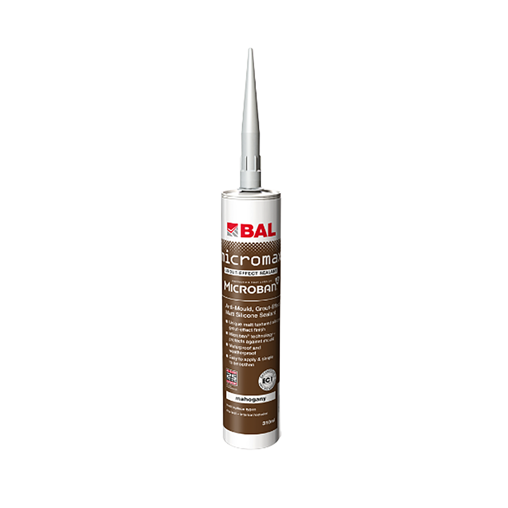 BAL Micromax Grout-Effect Sealant 310ml Mahogany