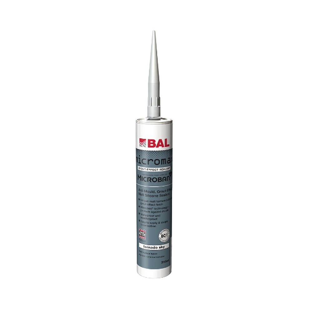 BAL Micromax Grout-Effect Sealant 310ml Tornado Sky