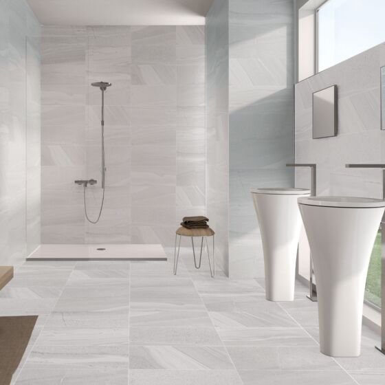Renoir Glazed Porcelain Tiles Per m² - 300x600mm