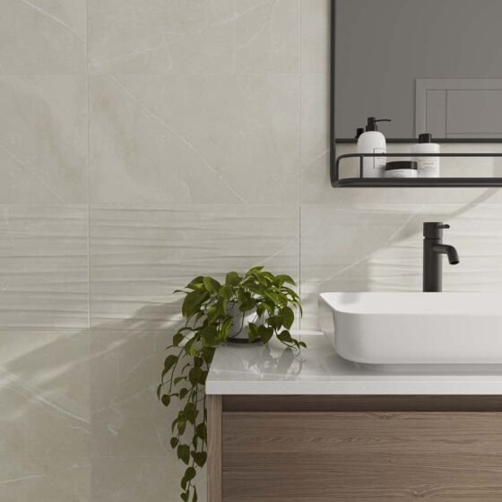 Rivette Matt Ceramic Wall Tiles Per m² - 333x550mm