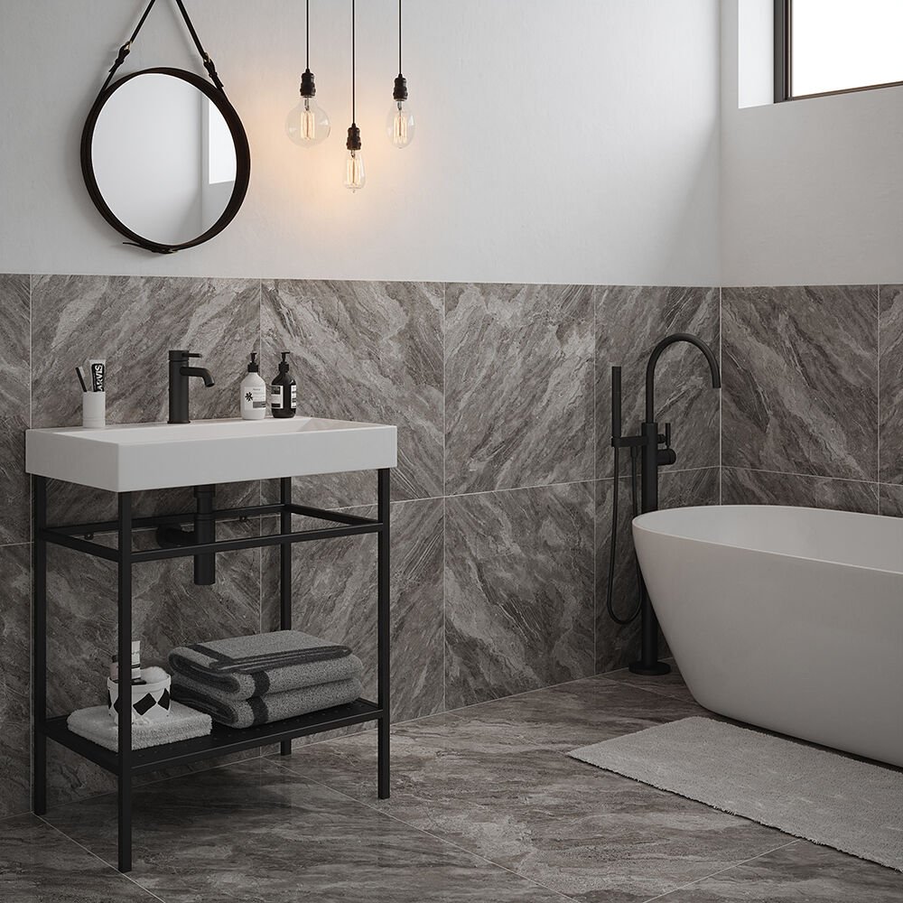 Shuttle Grey Wall & Floor Tile
