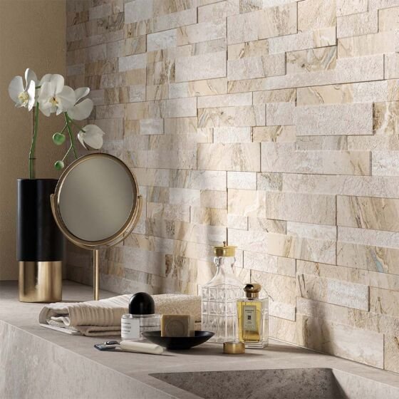 Orson Split Face Matt Porcelain Wall Tiles Per m²- 150x610mm