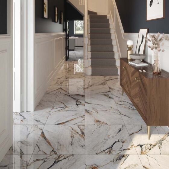 Mayan Marble Wall & Floor Tile -  600x600mm