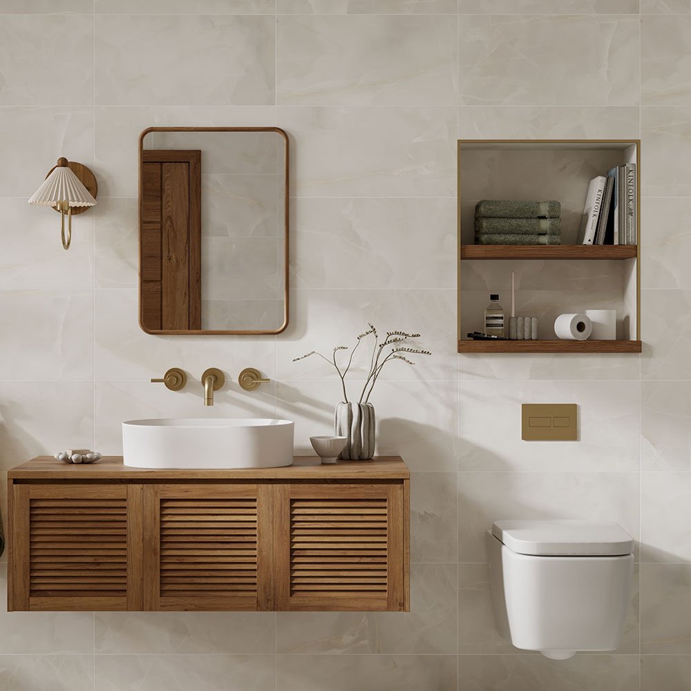 Mayfield Beige Wall Tile Per m² - 300x600mm