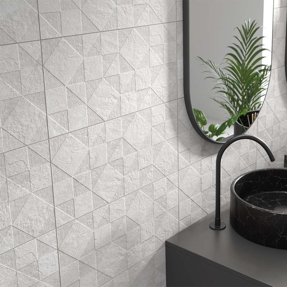 Arwen Grey Matt Wall Tiles Per m² - 250x500mm