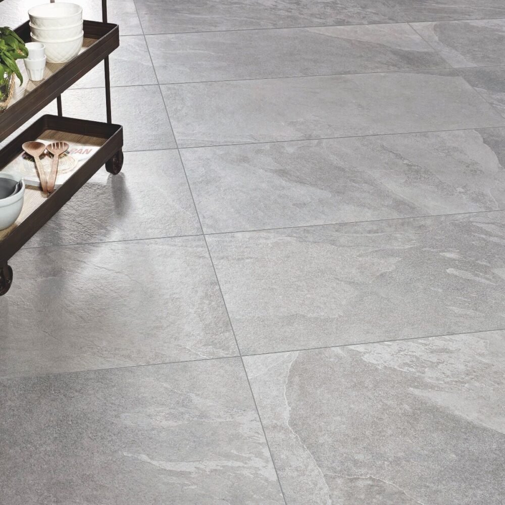 Alain Light Grey Wall & Floor Tile Per m²