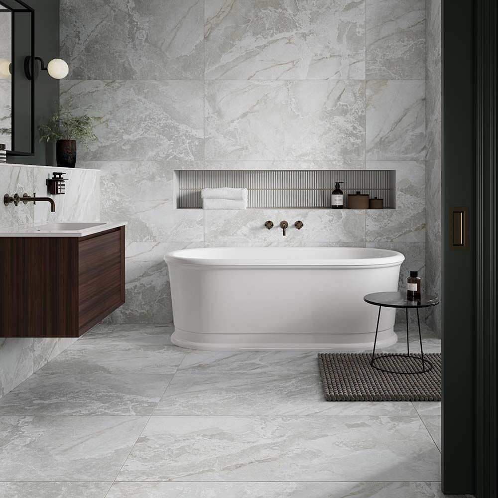 Loland Glazed Porcelain Wall & Floor Tiles Per m² - 600x1200mm